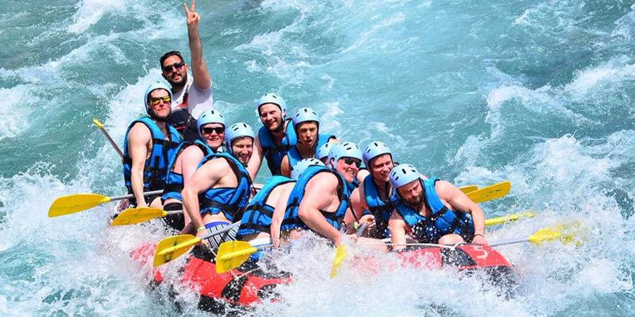 Rafting Canyoning and Ziplining