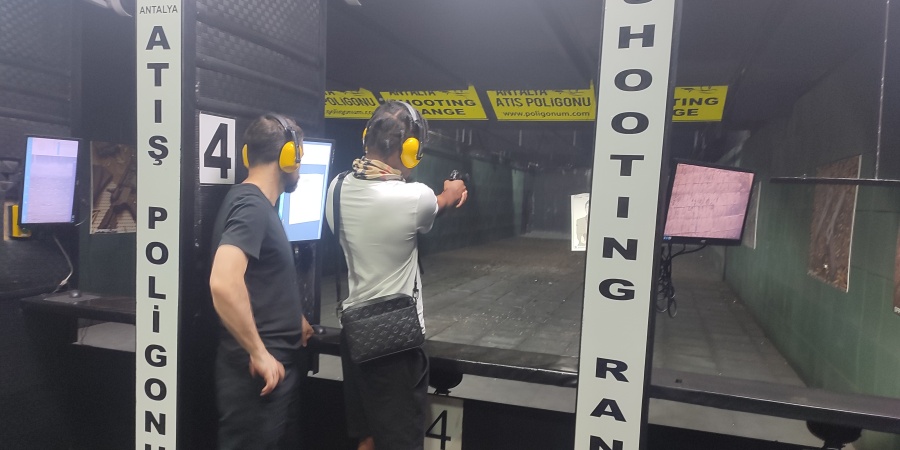 Shooting Range from Side